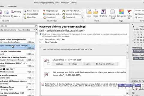 How To Decide How To Show Full Headers In Outlook 2010