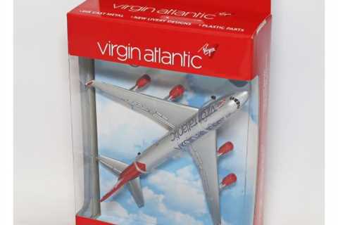 Real Toys VAA6264 Virgin Boeing 747 Toy Plane Diecast Model