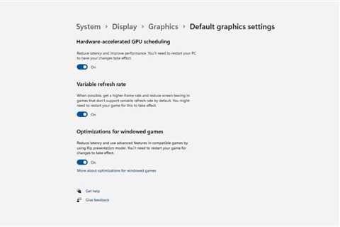 New Windows 11 update improves gaming in windowed mode