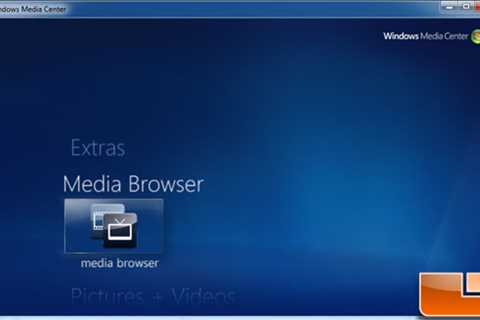 How To Configure Media Browser In Windows 7 Media Center Troubleshooter