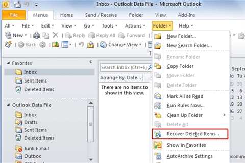 Various Ways To Recover Deleted Folders In Outlook Express