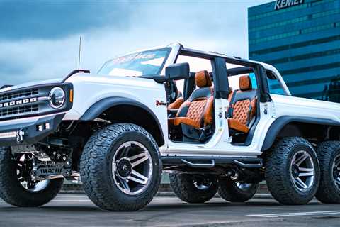 Sixth-Gen Ford Bronco Gets the Spectacular 6x6 Treatment It Deserves
