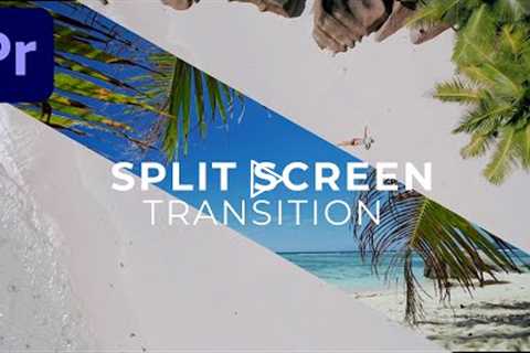 Split Screen Transition - Premiere Pro tutorial