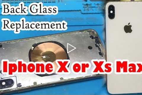 Get New repairing​ iphone x back glass screen replacement Show how easy it is to do it yourself