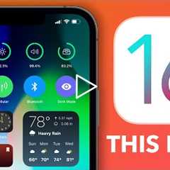 iOS 16 - This Is It !