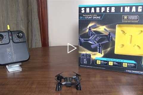 Sharper Image - DX-2 Stunt Drone - Review and Flight