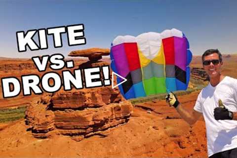 Why kites are BETTER than drones for aerial photography!