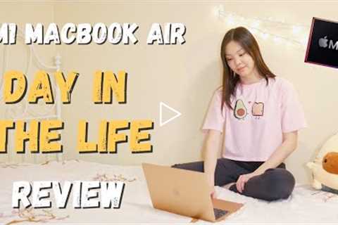 DAY IN THE LIFE WITH M1 MACBOOK AIR | Review From a Student's Perspective