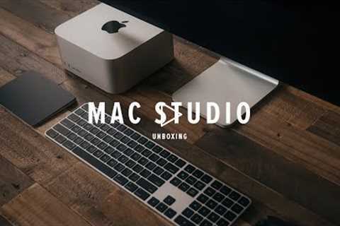 Mac Studio / Studio Display Unboxing + First Impressions