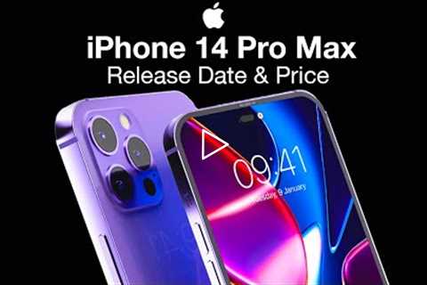 iPhone 14 Pro Max Release Date and Price –  iPhone 14 Titanium Colors LEAK!