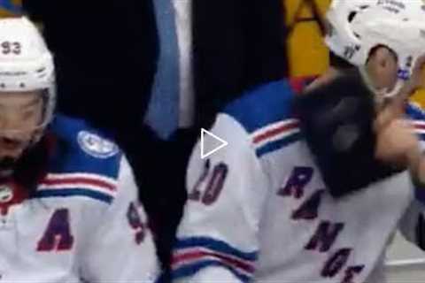 Rangers Chris Kreider Takes and DESTROYS iPad