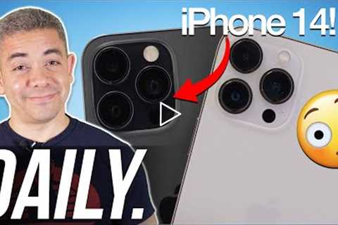 THIS iPhone 14 Pro LEAK is TOO REAL! (Hands On) & more!