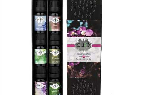 Premium Grade Floral Perfume Oil Set – Rose, Violet, Jasmine, Freesia, Lilac, Gardenia – Set of 6..