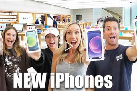 WHOLE Family gets NEW iPhone 13!