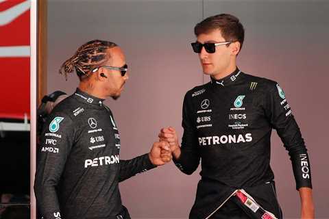  Lewis Hamilton Staggeringly Narrows Gap to George Russell Silencing F1 Teammate Disparity 