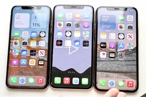 iPhone X Vs iPhone XS Vs iPhone 11 Pro In 2022! (Comparison) (Review)