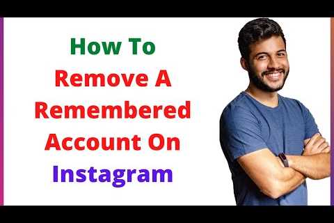 How to Log Out of a Remembered Instagram Account? - HowtooDude
