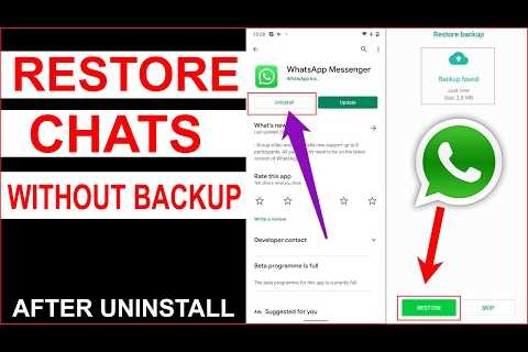 How do I backup Whatsapp chat after a reinstall? - HowtooDude