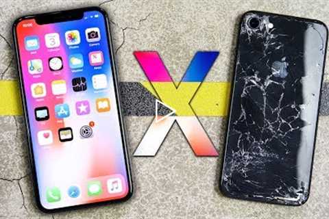 iPhone X Drop Test!