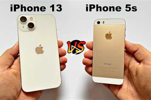 iPhone 13 vs iPhone 5s Speed Test in 2022🔥| SURPRISING!😍 (HINDI)