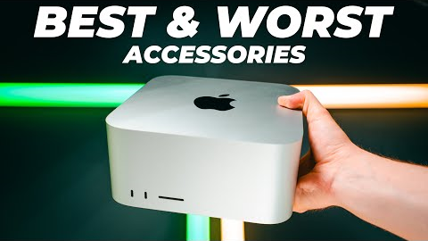 DON'T Make this BIG MISTAKE! - BEST Accessories for MAC STUDIO