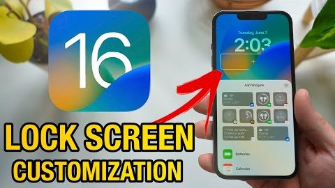 iOS 16 NEW Customization Features! (Lock screen, Widgets & More!)