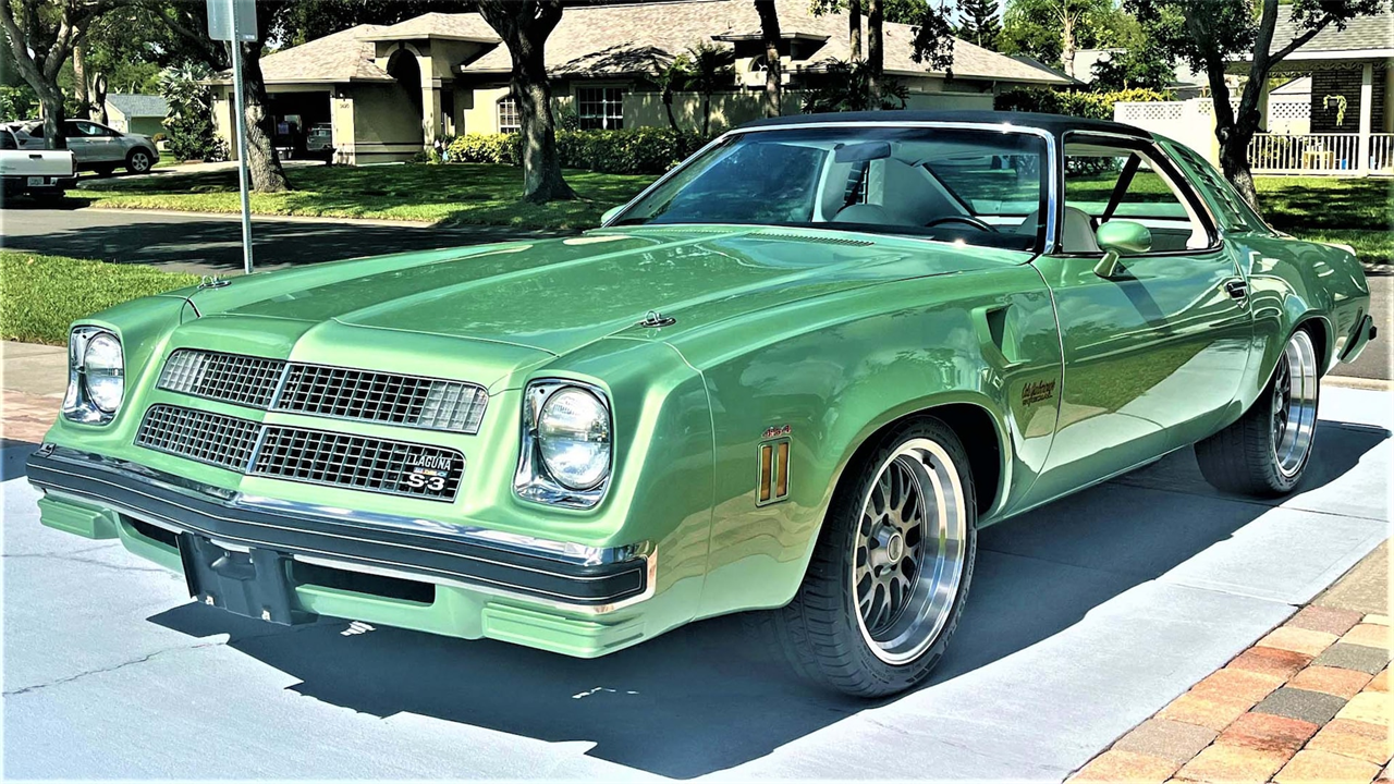 Rare 1976 Chevy Laguna S3 “Slant-Nose” Surfaces in Orlando