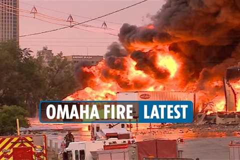 Omaha fire latest news – Nebraska city evacuated as ‘propane tanks explode & walls collapse’ in Nox ..