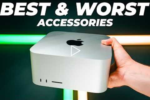 DON'T Make this BIG MISTAKE! - BEST Accessories for MAC STUDIO