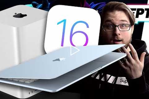 Apple WWDC = RUINED! FIRST LOOK at EVERYTHING! iOS 16, Mac Pro, MacBook Air!