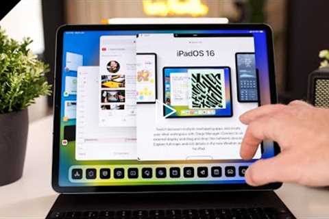The iPad is Finally PRO Again! - iPadOS 16 New Features Hands On!