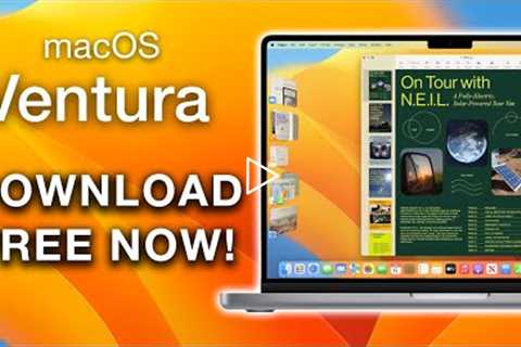 How to Install MacOS Ventura Beta for FREE with NO Developers Account!