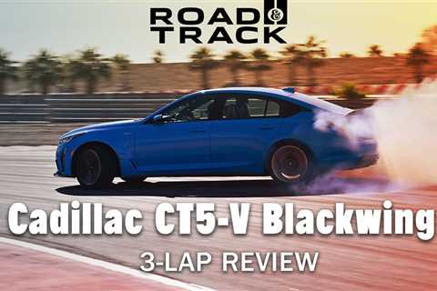 2022 Cadillac CT5-V Blackwing: 3-Lap Review Video