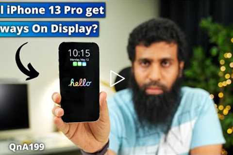 QnA 199 | Always on display on iPhone 13 Pro, iOS 16 on iPhone 7, macbook air m1 vs m2