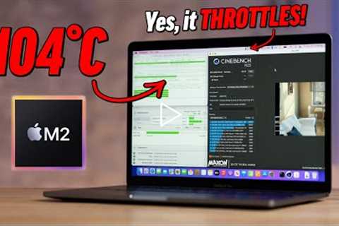 The M2 MacBook Pro OVERHEATS! Benchmarks/Thermals Tested