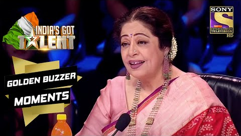 Kiron Ji Is Impressed With The iPad Musician| India's Got Talent Season 8|Golden Buzzer Moments