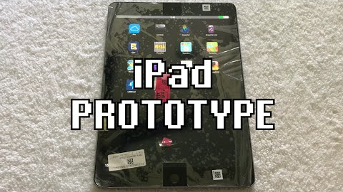 Apple iPad Prototype - 6th Generation (PRQ Stage) - Engineering Testing Unit - Apple History