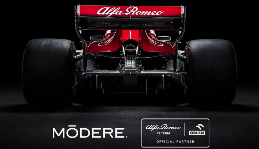 Modere partners with Alfa Romeo F1 team ORLEN