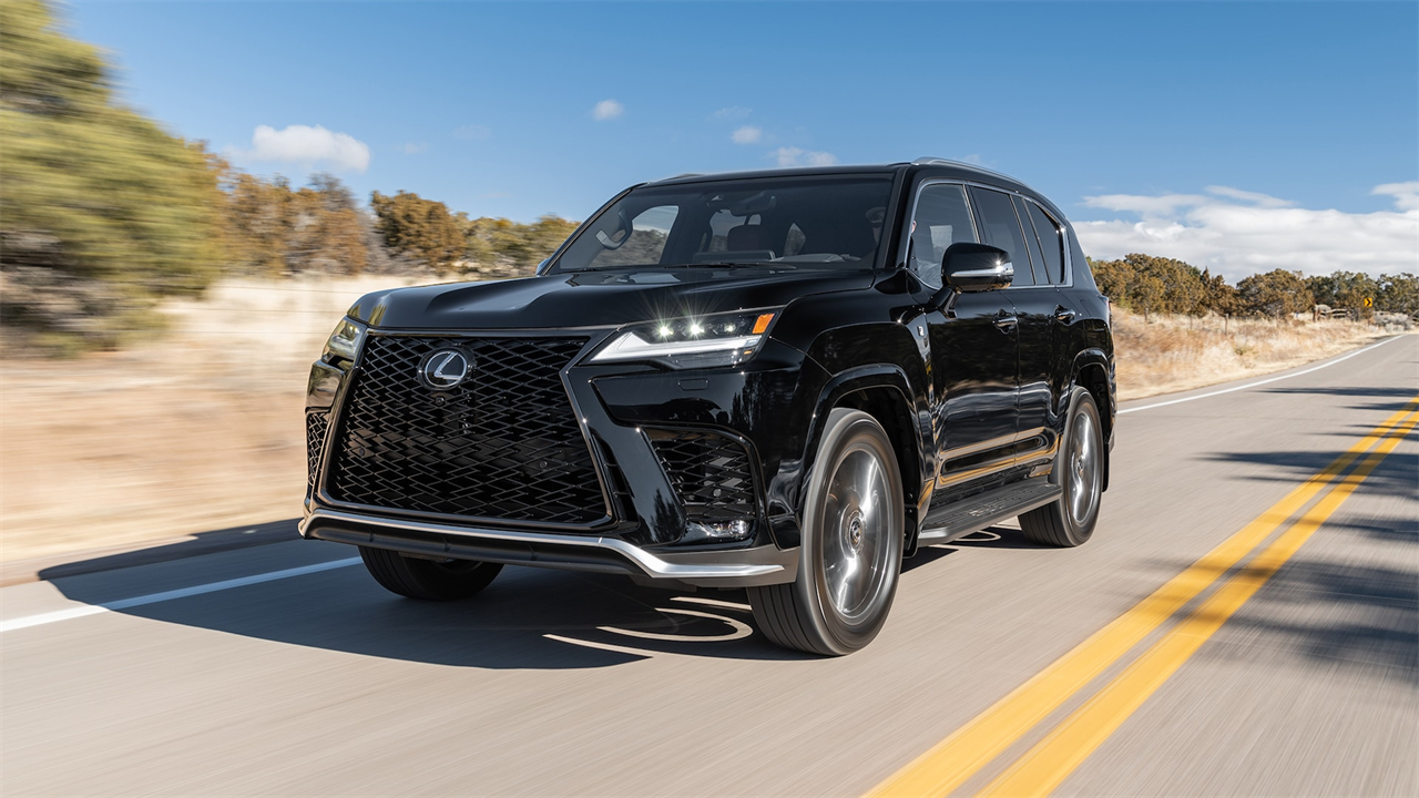 Driving, Hauling Humans, and Getting a Massage in the 2022 Lexus LX600