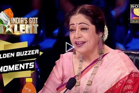 Kiron Ji Is Impressed With The iPad Musician| India's Got Talent Season 8|Golden Buzzer Moments