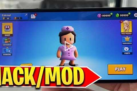 Stumble Guys HACK/MOD 99999 Gems Unlimited iPhone iPad Android APK MOD