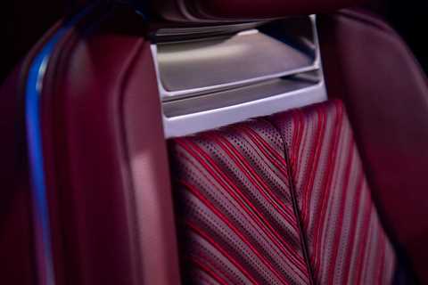 The Cadillac Celestiq Concept's Wild Red Interior Comes Into Focus