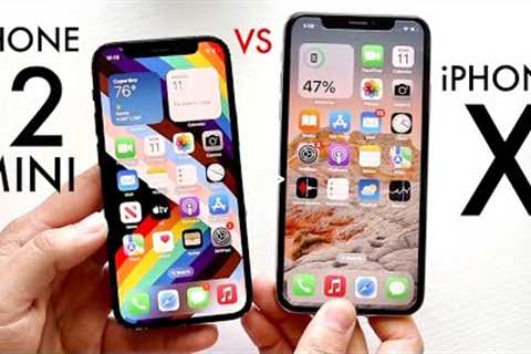 iPhone 12 Mini Vs iPhone X In 2022! (Comparison) (Review)
