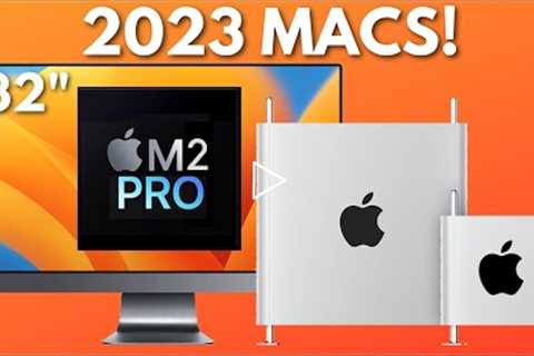 M2 Mac mini, iMac Pro + Mac Pro LAUNCHING IN 2023?