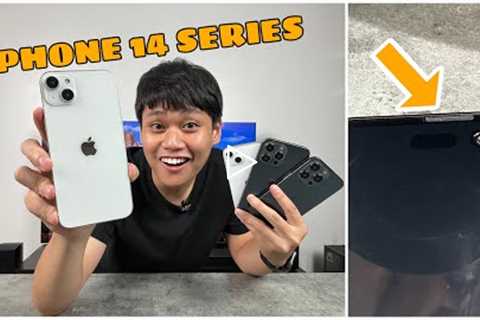 TRÊN TAY ĐỦ BỘ iPHONE 14 PRO MAX: BẢN MODEL THIẾT KẾ CHUẨN 99%