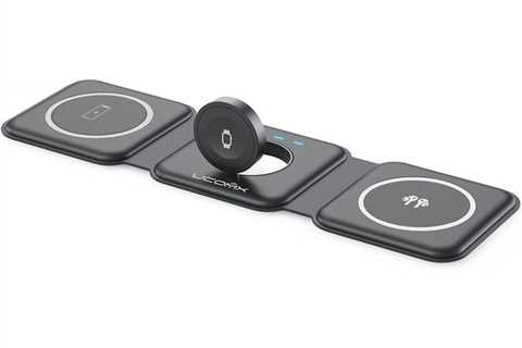Magnetic Foldable Charging Station,Quick Wi-fi Charging Pad for $53