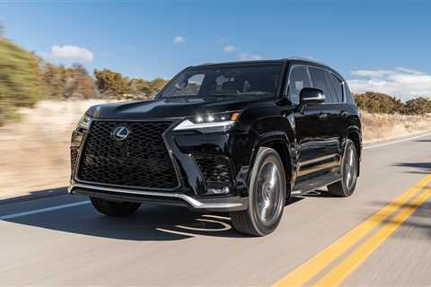 Driving, Hauling Humans, and Getting a Massage in the 2022 Lexus LX600