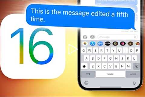 Everything New in iOS 16 Beta 4 (Edit Messages, Live Activities & More)