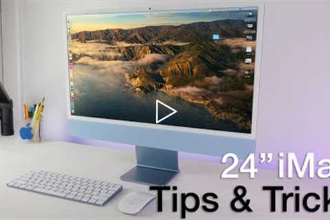 How to use 24 iMac (M1) + Tips/Tricks!