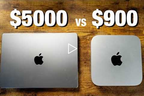 MacBook Pro M1 MAX vs $900 Mac Mini